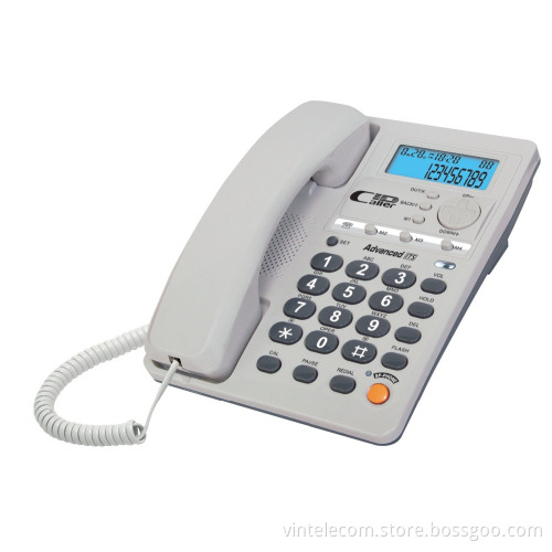 Telephone caller ID telephone set